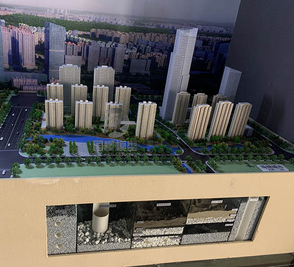 丰镇市建筑模型